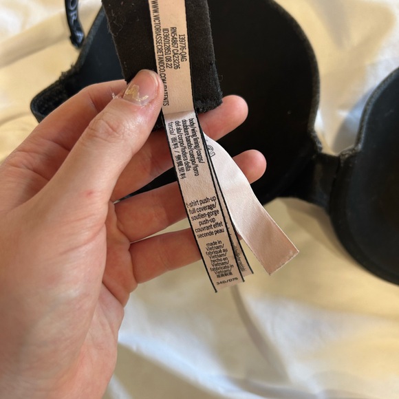 Victorias Secret THE T-SHIRT Push-Up Bra Heather Grey - Picture 7 of 9